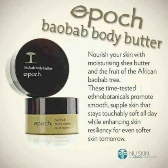 1 - Nu Skin Epoch Baobab Body Butter
(SEE PHOTOS FOR BENEFITS, BEFORE & AFTER) - Picture 2 of 6